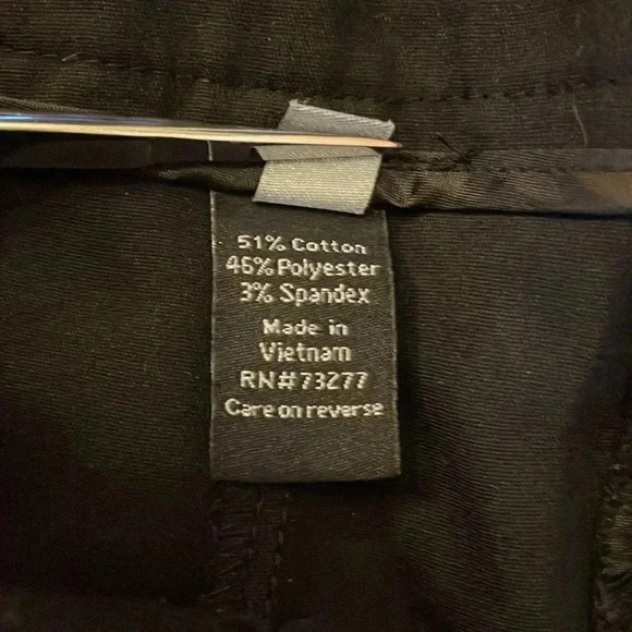 Apt. 9 The Torie Capri Women’s 12 Set of 2 Orange & Black Cropped Pants - Picture 6 of 8